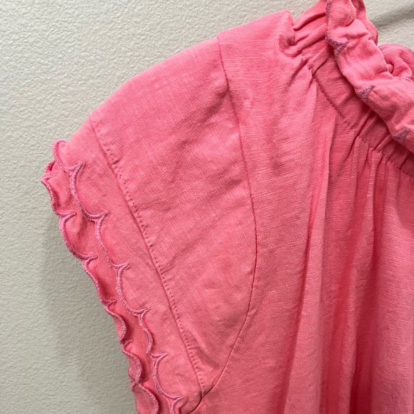 Crown & Ivy Ruffle Neck Tee - Picture 3 of 4